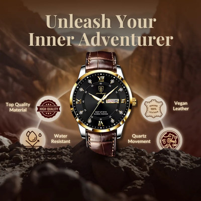 Men's Waterproof Luminous Watch